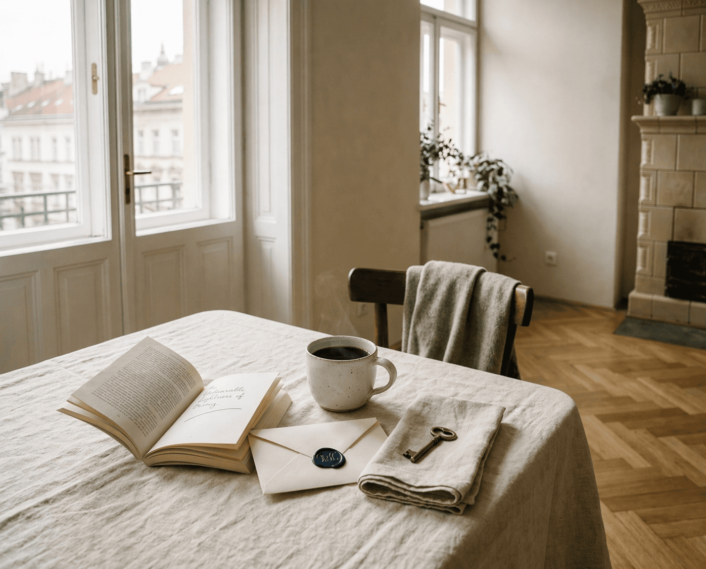 Prague apartment interior placeholder photo